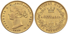 AUSTRALIA Vittoria (1837-1901) Sterlina 1866 S - Fr. 10 AU (g 7,99)
BB+/SPL