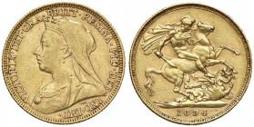 AUSTRALIA Vittoria (1837-1901) Sterlina 1894 S - Fr. 23 AU (g 7,94)
BB