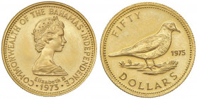 BAHAMAS Elisabetta II (1952-) 50 Dollars 1973 - KM 69 AU (g 2,75)
FDC
