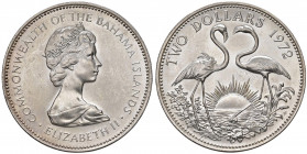 BAHAMAS Elisabetta II (1952-) 2 Dollari 1972 - KM 23 AG (g 29,08)
FDC