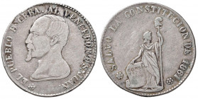 BOLIVIA Medaglia 1861 Medaglia di proclamazione, modulo di 4 soles - AG (g 9,91)
MB