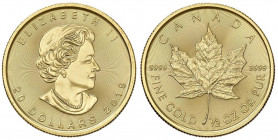 CANADA Elisabetta II (1952-) 20 Dollars 2019 Maple Leaf - AU (g 15,63)
FDC