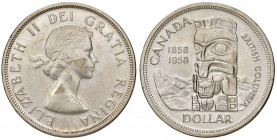 CANADA Elisabetta (1952-) Dollaro 1958 - KM 55 AG (g 23,13)
SPL