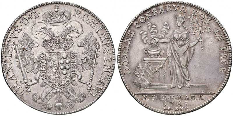 GERMANIA Norimberga Tallero 1765 - KM 347; Dav. 2490 AG (g 28,01)
SPL