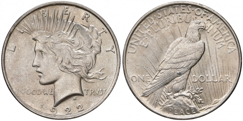 USA Dollaro 1922 - KM 150 AG (g 26,71) 
SPL