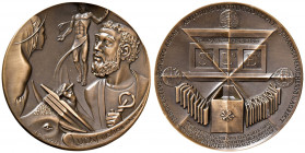 PADOVA Medaglia Ricognizione dell’arca di San luca Evangelista - AE (g 280 - Ø 70 mm)
FDC