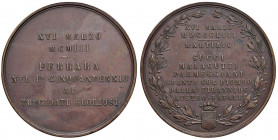 FERRARA Medaglia 1903 50° anniversario del martirio di Succi, Malagutti, Parmeggiani - AE (g 33,80 - Ø 44 mm)
SPL
