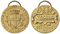 MILANO Medaglia della Camera di Commercio di Milano a Giuseppe Cambiaghi 1921 - Opus: Johnson AU (g 5,69 - Ø 21 mm)
FDC