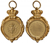NAPOLI Medaglia Federazione Cannotaggio - MD (g 8,06 - Ø 19 mm la medaglia interna) La medaglia è inserita in bella cornice coronata. La medaglia e la...