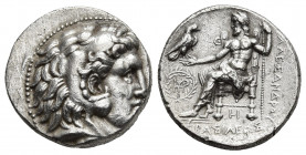 SELEUKID KINGDOM. Seleukos I Nikator (312-281 BC). Tetradrachm. Babylon I. In the name and types Alexander III 'the Great' of Macedon.
Obv: Head of H...
