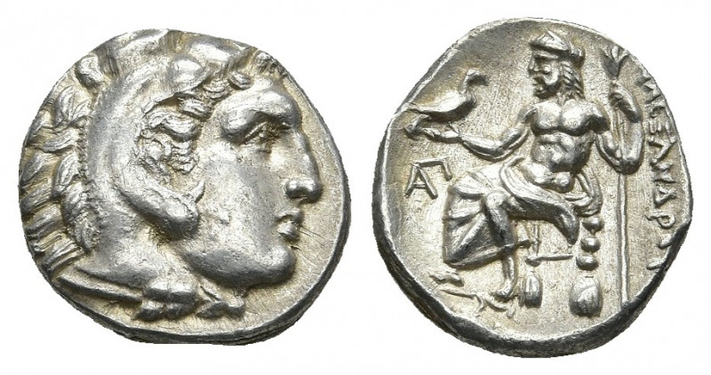KINGS of MACEDON. temp. Philip III – Lysimachos. Circa 323-280 BC. AR Drachm. In...