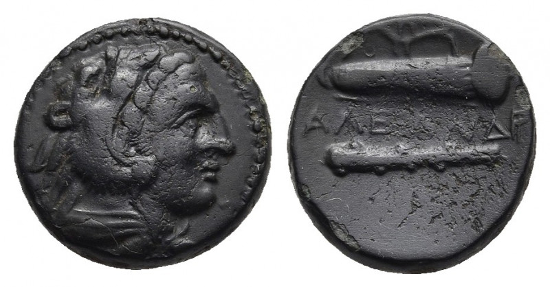 KINGS OF MACEDON. Alexander III 'the Great' (336-323 BC). Ae Unit. Macedonian mi...