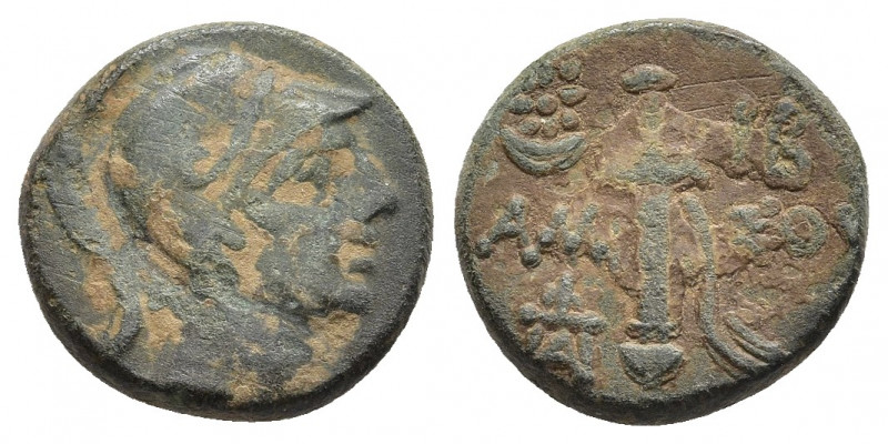 PONTOS. Amisos. Ae (Circa 111-105 or 95-90 BC). Struck under Mithradates VI Eupa...