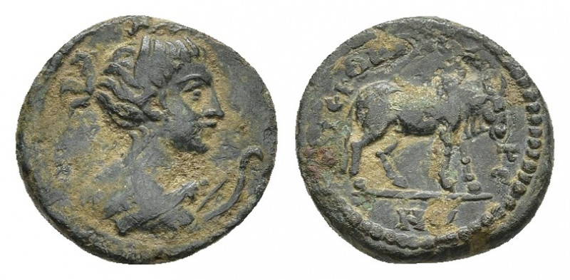 LYDIA. Hierocaesarea. Pseudo-autonomous. Ae (Circa First half of the 2nd century...