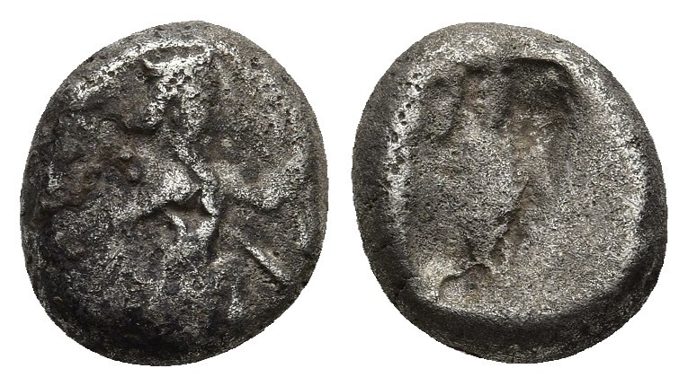ACHAEMENID EMPIRE. Time of Darios I to Xerxes II (485-420 BC). Siglos. Sardes.
...