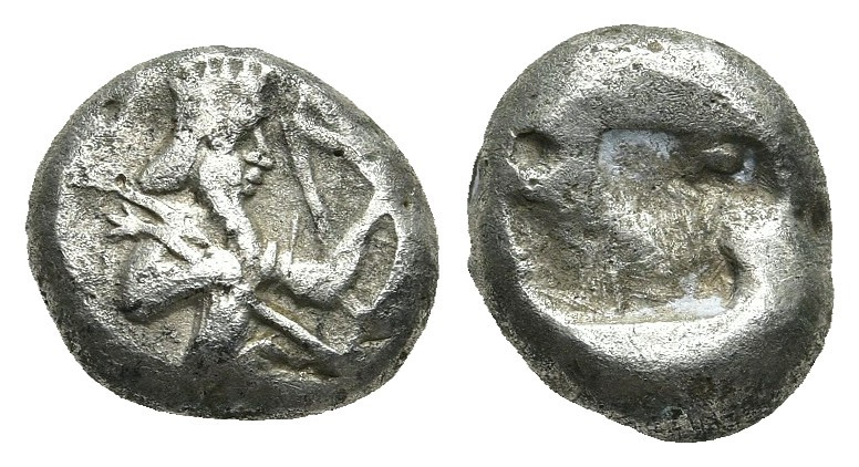 ACHAEMENID EMPIRE. Time of Darios I to Xerxes II (485-420 BC). Siglos. Sardes.
...