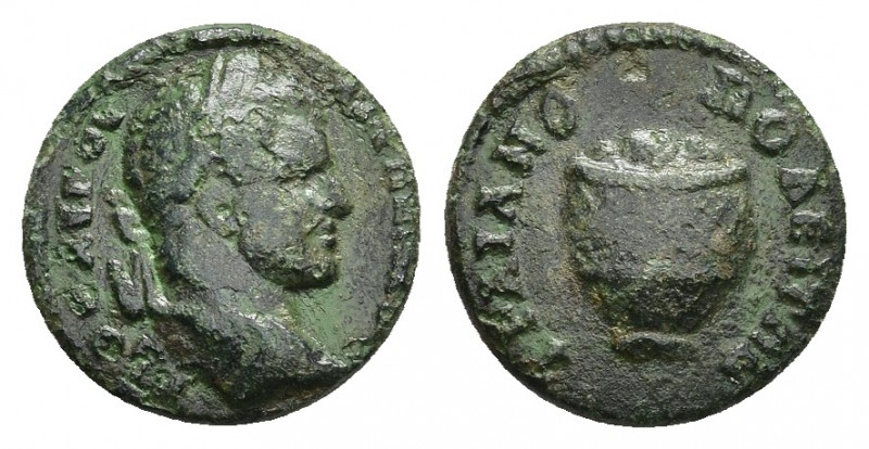 THRACE. Traianopolis. Caracalla (197-217). Ae.
Obv: AVT K M AVP CE ANTΩNEINOC....