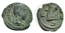 THRACE. Deultum. Maximinus Thrax (235-238). Ae.
Obv: IMP MAXIMINVS PIVS AVG.
Laureate and draped bust right.
Rev: C F P D.
Forepart of bull right....