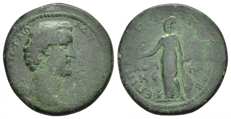 CILICIA. Mopsus. Antoninus Pius (138-161). Ae. Dated CY 207 (139/40). Obv: ΑΥΤ Κ...