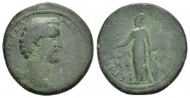 CILICIA. Mopsus. Antoninus Pius (138-161). Ae. Dated CY 207 (139/40). Obv: ΑΥΤ ΚΑΙϹ Τ ΑΙΛ ΑΔΡ ΑΝΤωΝΕΙΝΟϹ Ϲ ΕΥ / Π - Π. Bareheaded bust right, with sli...