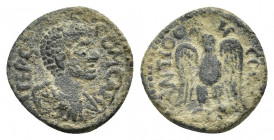 PISIDIA. Antiochia. Commodus (177-192). Ae.
Obv: IMP COM CAES.
Laureate, draped and cuirassed bust right.
Rev: ANTIOCH COLON.
Eagle standing facin...