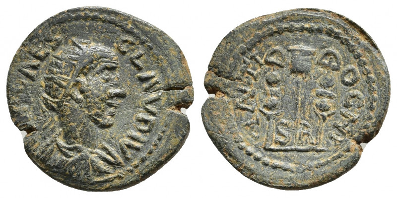 PISIDIA. Antiochia. Claudius II Gothicus (268-270). Ae.
Obv: IMP CAES M AVP CLA...
