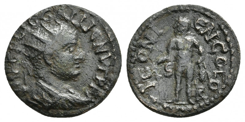 LYCAONIA. Iconium. Gallienus (253-268). Ae.
Obv: IMP C P LIC GALLIENVS P F A.
...