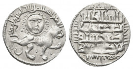 ISLAMIC. Seljuks. Rum. Ghiyath al-Din Kay Khusraw II bin Kay Qubadh (AH 634-644 / 1237-1246 AD). Dirham. Obv: Lion advancing right; personification of...