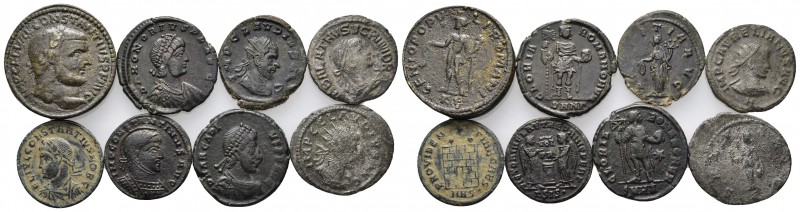 8 Roman Mixed Coins.

Obv: .
Rev: .

.

Condition: See picture. No return...