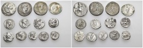 12 Silver Mixed Coins.

Obv: .
Rev: .

.

Condition: See picture. No return.

Weight: g.
Diameter: mm.