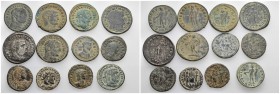 12 Roman Mixed Coins.

Obv: .
Rev: .

.

Condition: See picture. No return.

Weight: g.
Diameter: mm.