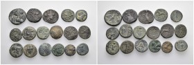 17 Greek Mixed Coins.

Obv: .
Rev: .

.

Condition: See picture. No return.

Weight: g.
Diameter: mm.