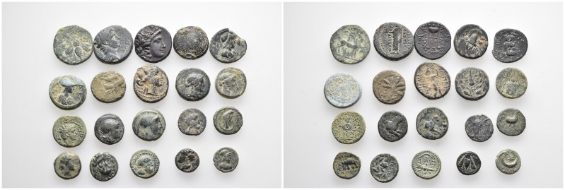 20 Greek  Mixed Coins.

Obv: .
Rev: .

.

Condition: See picture. No retu...