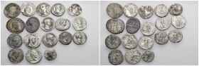 18 Roman imperial Mixed Coins.

Obv: .
Rev: .

.

Condition: See picture. No return.

Weight: g.
Diameter: mm.