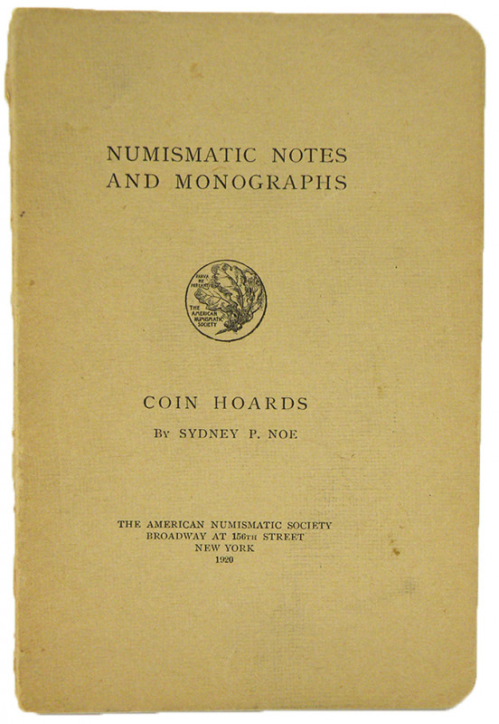 Numismatic Notes and Monographs

American Numismatic Society. NUMISMATIC NOTES...