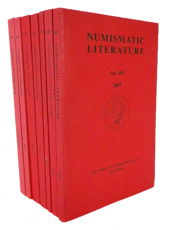 Scarce Final Volumes

American Numismatic Society [publisher]. NUMISMATIC LITE...