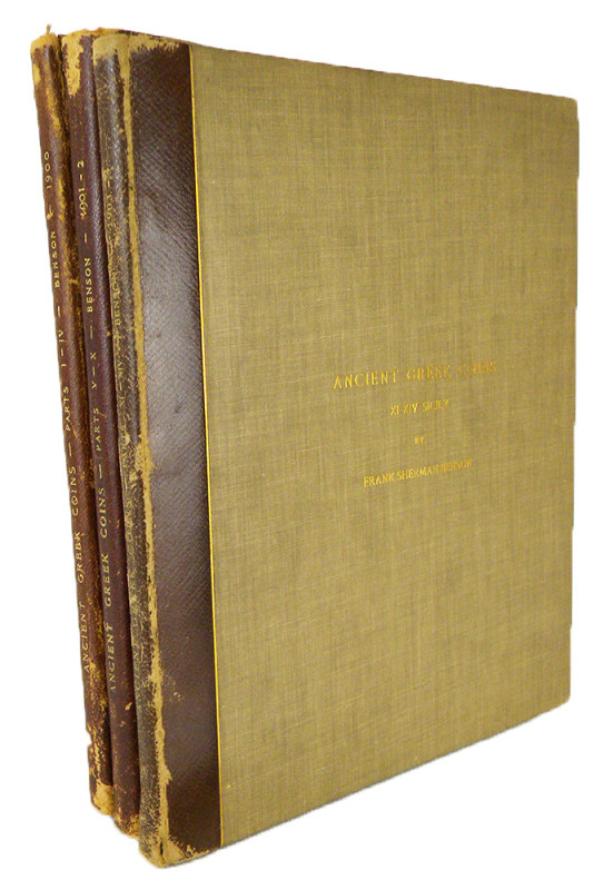 Presented to R. Hobart Smith

Benson, Frank Sherman. ANCIENT GREEK COINS. PART...