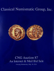 Classical Numismatic Group: Over 100 Sales

Classical Numismatic Group, et al. AUCTION CATALOGUES. Lancaster, etc., 1987–2021. One hundred thirteen ...