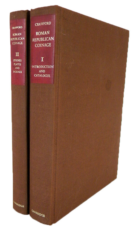 Reprint of Crawford

Crawford, Michael H. ROMAN REPUBLICAN COINAGE. London: Ca...