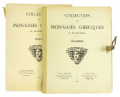 The H. de Nanteuil Greek Coins

Florange, Jules, and Louis Ciani. COLLECTION DE MONNAIES GRECQUES H. DE NANTEUIL. First edition. Paris, 1925. Two vo...