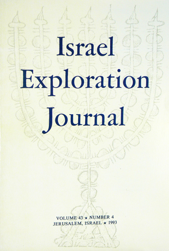 Israeli Numismatic & Archaeological Journals

Israel Numismatic Society. ISRAE...