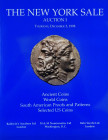 The New York Sales: Ancient Coin Catalogues

New York Group (Baldwin’s, M&M, Italo Vecchi, et al.). THE NEW YORK SALE. New York, 1998–2018. Firms va...