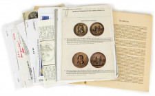 With Numerous Inserts on Comitia Americana Medals

Clain-Stefanelli, Vladimir and Elvira. MEDALS COMMEMORATING BATTLES OF THE AMERICAN REVOLUTION. W...