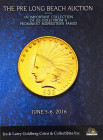 Goldberg U.S. Catalogues

Goldberg, Ira and Larry. AUCTION CATALOGUES OF UNITED STATES COINS AND CURRENCY. Beverly Hills, 1999–2020. Seventy catalog...