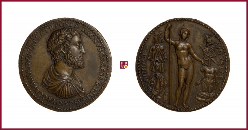 Naples, Ascanio Colonna (1520-1557), duke of Tagliacozzo (1500-1557), STRUCK bro...