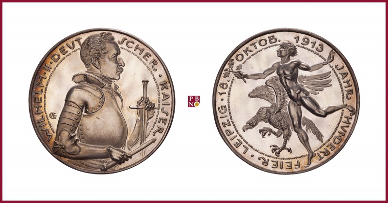 Germany, Prussia, Wilhelm II (1888-1918), silver medal, 1913, 24,85 g Ag, 40 mm,...