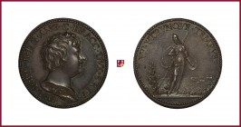 Italy, Bracciano, Paolo Giordano II Orsini (1591-1621), silver medal, 1621, 18,94 g Ag, 31 mm, opus: J.J. Kornmann, bust right/Athena/Minerva standing...