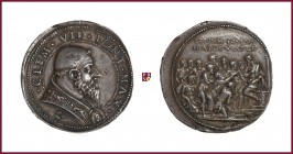 The Papal States, Clement VII (1523-1534), ORIGINAL STRUCK silver medal (coniazione orignale in argento), 1531-32, 23,64 gr., 36 mm, opus: Giovanni Be...