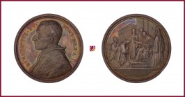 The Papal States, Benedict XV (1914-1922), silver medal, 1917, 38,36 g Ag, 43,5 mm, opus: F. Bianchi, Establishment of The Institute of Oriental Studi...