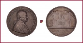 Vatican, Pius XI (1922-1939), silver medal, 1936, 38,40 g Ag, 44,1 mm, opus: A. Mistruzzi, New Curia, bust right/Curia new building, Rinaldi 130; Cusu...